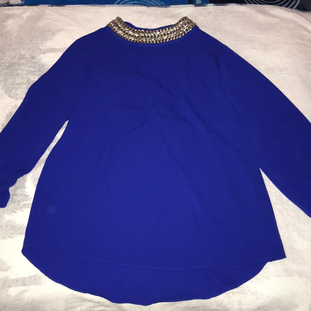 Blue blouse